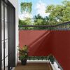 vidaXL &Eacute;cran de balcon Terre cuite 110 x 400 cm Tissu Oxford