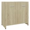 vidaXL Armoire de salle de bain Ch&ecirc;ne sonoma Bois d'ing&eacute;nierie