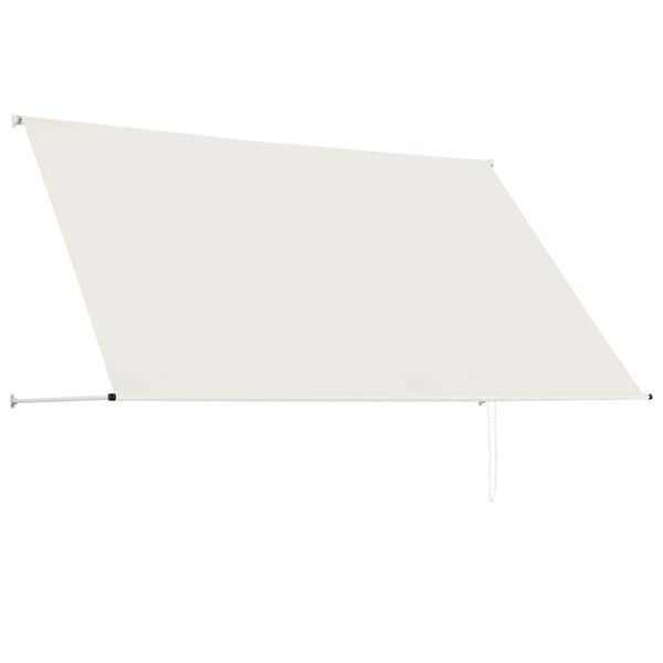 vidaXL Auvent r&eacute;tractable 250x150 cm Cr&egrave;me