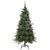 vidaXL Sapin de No&euml;l Artificiel &agrave; Branches Articul&eacute;es Vert 150 cm