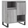 vidaXL Buffets 2 pcs sonoma gris bois d'ingénierie