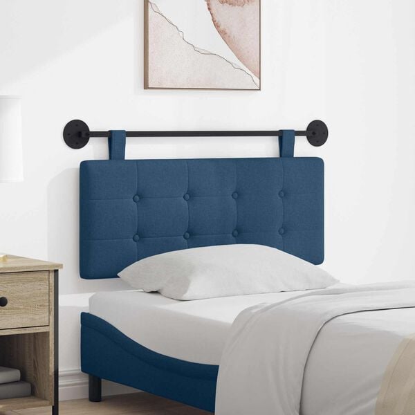 vidaXL T&ecirc;te de lit suspendue Montage mural tissu