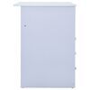 vidaXL Bureau pour enfants Inclinable Blanc