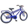 vidaXL V&eacute;lo pour Enfants 18 Pouces pour les 5-7 ans Bleu fonc&eacute;