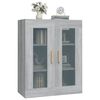 vidaXL Armoire murale suspendue Sonoma gris 69,5x34x90 cm