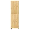 vidaXL Armoire avec &eacute;tag&egrave;re SKI Brun Miel 60 x 32 x 40 cm Pin massif