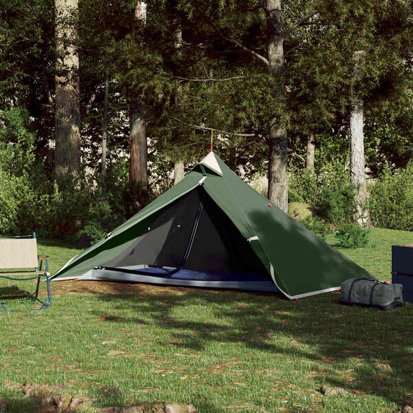 vidaXL Tente suspendue tipi 1 personne vert imperm&eacute;able
