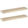 vidaXL Set de coussins de palette 2 pc Tissu Oxford Beige