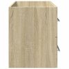 vidaXL Armoire d'évier Chêne sonoma 100x38,5x48 cm Aggloméré