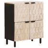 vidaXL Buffet Finition Lavage Blanc 60 x 33 x 75 cm