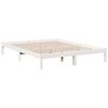 vidaXL Cadre de lit extra long sans matelas 160x220 cm bois massif pin
