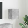 vidaXL Meuble TV mural B&eacute;ton 30 x 31 x 40 cm Bois d'ing&eacute;nierie