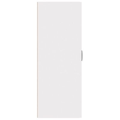 vidaXL Armoire suspendue Blanc 69,5x34x90 cm Bois d'ingénierie