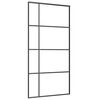 vidaXL Porte coulissante et kit de quincaillerie 102,5x205cm Verre ESG