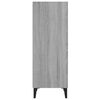 vidaXL Buffet sonoma gris 34,5x32,5x90 cm bois d'ingénierie