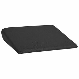 vidaXL Coussin d&rsquo;assise Noir 39 x 38 x 8,5 cm Mousse PU