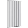 vidaXL &Eacute;cran de porte insectes avec rideau en maille Noir 140 x 240 cm