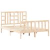 vidaXL Cadre de lit sans matelas bois de pin massif