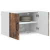vidaXL Armoires murales de cuisine 2 pcs Ch&ecirc;ne fum&eacute; 60 x 31 x 40 cm