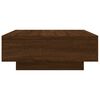 vidaXL Table basse ch&ecirc;ne marron 80x80x31 cm bois d'ing&eacute;nierie