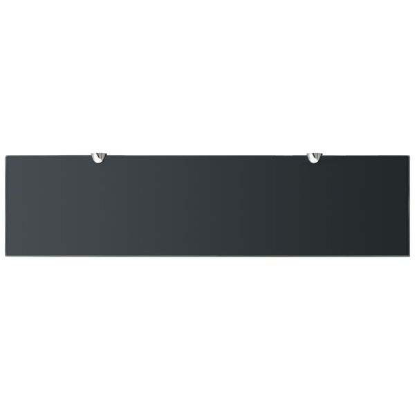 vidaXL Étagères murales 2 pcs Verre 80 x 20 cm 8 mm