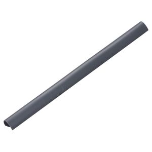 vidaXL Attaches de bande de cl&ocirc;ture 100 pcs PVC Anthracite