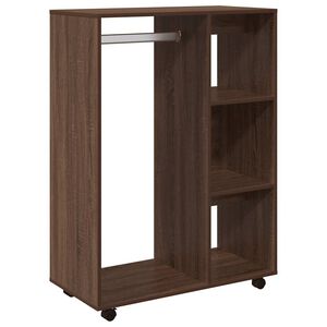 vidaXL Garde-robe Ch&ecirc;ne marron 80x40x110 cm Bois d'ing&eacute;nierie
