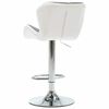 vidaXL Tabouret de bar 2 pcs Gris 44 x 48 x 105,5 cm Simili cuir