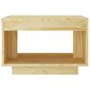 vidaXL Table basse 50x50x33,5 cm bois de pin massif