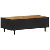 vidaXL Table basse 105x50x35 cm Bois de manguier brut