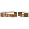vidaXL Ensemble de canap&eacute;s d'ext&eacute;rieur 6 pcs Naturel