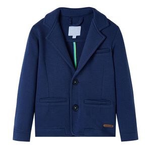 Veste de costume pour enfants bleu fonc&eacute; 104