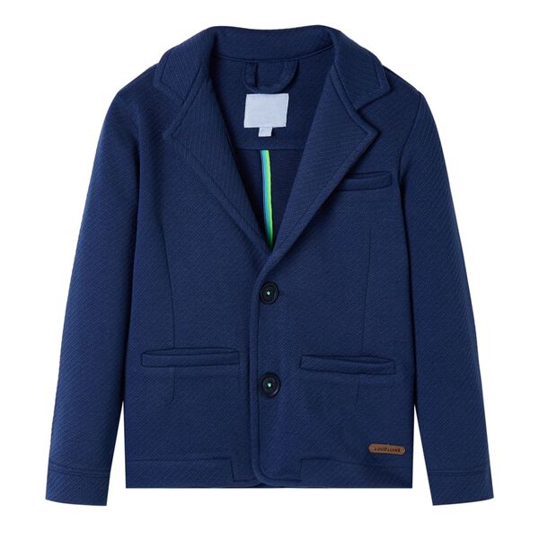 Veste de costume pour enfants bleu foncé 104