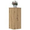 vidaXL Supports pour plantes 2 pcs ch&ecirc;ne artisanal bois d'ing&eacute;nierie