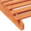 vidaXL Chaises longues lot de 2 cire marron bois massif de pin