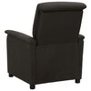 vidaXL Fauteuil de massage Taupe Tissu