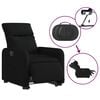 vidaXL Fauteuil inclinable &eacute;lectrique noir tissu