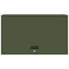 vidaXL Armoire murale pour garage Vert olive 90 x 40 x 53 cm