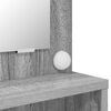 vidaXL Tables de maquillage pour chambre avec tiroir Gris Sonoma