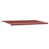 vidaXL Auvent r&eacute;tractable orange et marron 600 &times; 350 cm