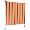 vidaXL Store Roulant Ext&eacute;rieur Multicolore 150 x 270 cm