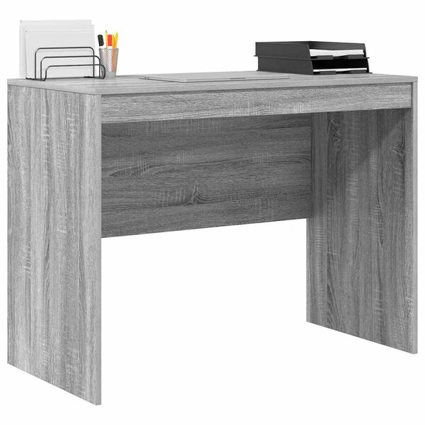 vidaXL Bureau Gris Sonoma 100 x 50 x 76 cm