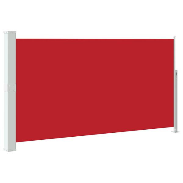 vidaXL Auvent lat&eacute;ral de patio 160x300 cm Rouge