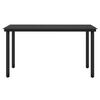 vidaXL Ensemble à manger de jardin avec coussins 5 pcs Noir