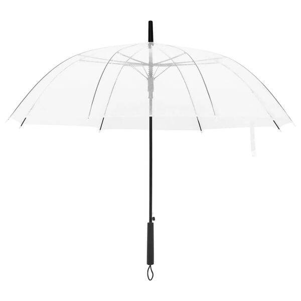 vidaXL Parapluie Transparent 100 cm