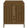 vidaXL Boîte de rangement de jardin Marron miel 121x55x64 cm Bois pin