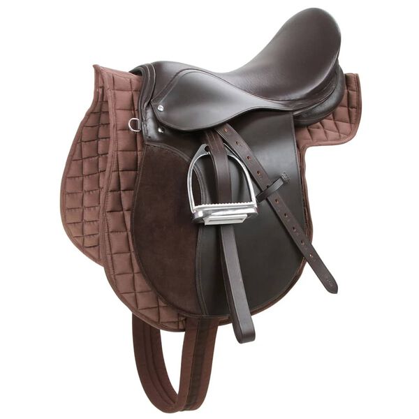 Kerbl Haflinger Selle en cuir marron 32198