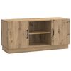 vidaXL Meuble TV Ch&ecirc;ne artisanal 102 x 34,5 x 47 cm Bois d'ing&eacute;nierie
