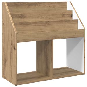 vidaXL Biblioth&egrave;que pour enfants Ch&ecirc;ne artisanal 72,5 x 29,5 x 69 cm