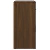vidaXL Buffet Ch&ecirc;ne marron 80x33x70 cm Bois d'ing&eacute;nierie